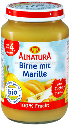 Alnatura Birne mit Marille, ab dem 4. Monat, 190 g