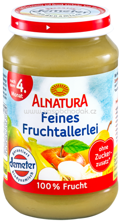 Alnatura Feines Fruchtallerlei, nach dem 4. Monat, 190 g