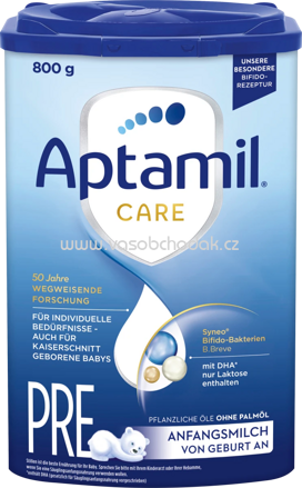 Aptamil Anfangsmilch PRE Care, von Geburt an, 800g