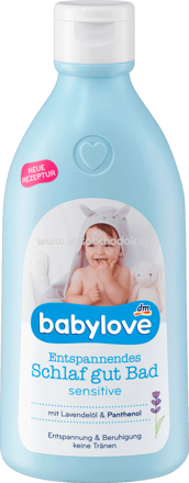 Babylove Entspannendes Schlaf gut Bad sensitive, 500 ml
