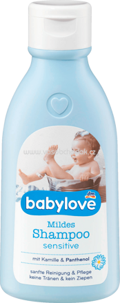 Babylove Mildes Shampoo Sensitive, 250 ml
