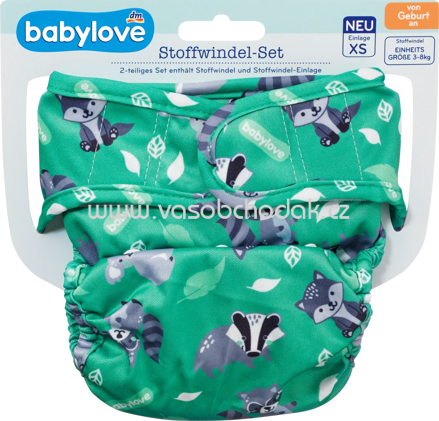 Babylove Stoffwindel-Set Fuchs, 1 St