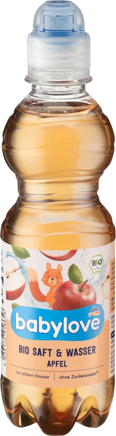 Babylove Bio Saft & Wasser Apfel, 330 ml