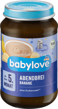 Babylove Abendbrei Banane, ab dem 5. Monat, 190g