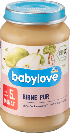Babylove Birne pur, nach dem 5. Monat, 190g