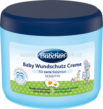 Bübchen Baby Wundschutz Creme Sensitiv, 500 ml