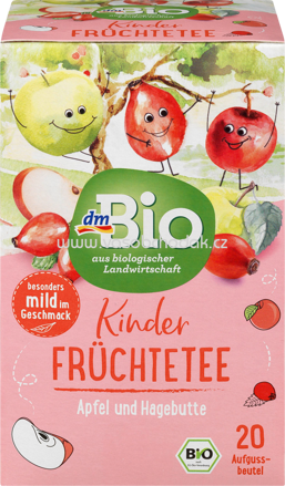 dmBio Kinder Früchte Tee, 20x2g, 40 g