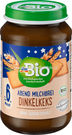 dmBio Abend Milchbrei Dinkelkeks, ab 6. Monat, 190g