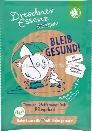 Dresdner Essenz Badezusatz Dreckspatz Pulverbad Bleib gesund!, 50g