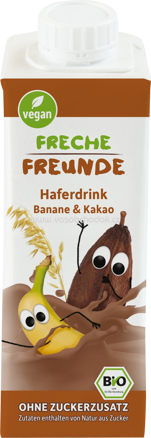 Freche Freunde Haferdrink Banane & Kakao, ab 12. Monat, 250 ml