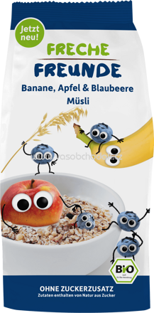 Freche Freunde Müsli Banane, Apfel & Blaubeere, ab 12. Monat, 200g