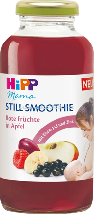 Hipp Mama Still Smoothie Rote Früchte in Apfel mit Eisen, 200 ml