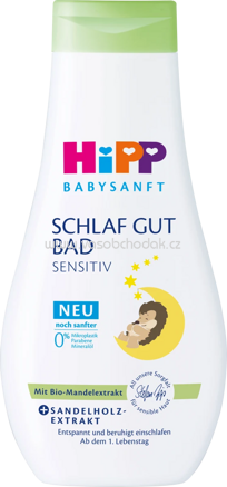 Hipp Babysanft Schlaf Gute Nacht Bad, 350 ml