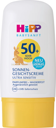 Hipp Babysanft Sonnen Gesichtscreme, LSF 50+, 30 ml