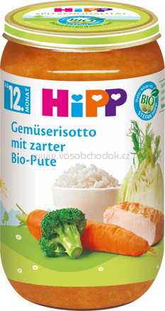 Hipp Gemüserisotto mit zarter Bio-Pute, ab 12. Monat, 250g