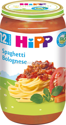 Hipp Spaghetti Bolognese, ab 12. Monat, 250g