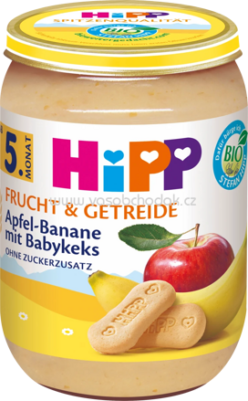 Hipp Frucht & Getreide Apfel-Banane mit Babykeks, nach dem 5. Monat, 190g