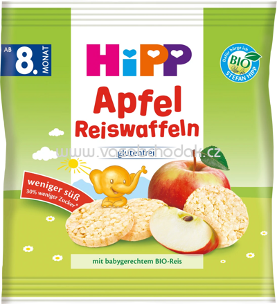 Hipp Apfel Reiswaffeln, ab 8. Monat, 30g