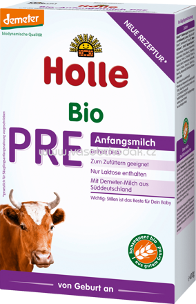 Holle baby food Bio Anfangsmilch Pre, von Geburt an, 400g