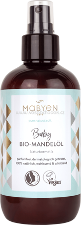 Mabyen Bio-Babyöl Mandel, 200 ml
