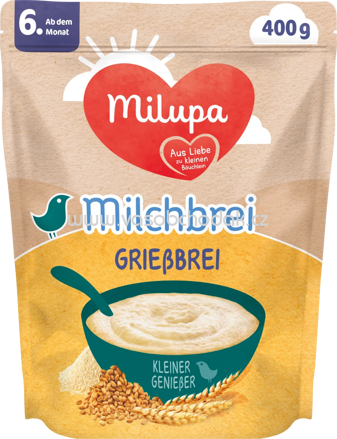 Milupa Milchbrei Grießbrei, ab dem 6. Monat, 400g