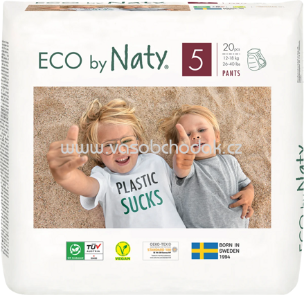Naty Baby Pants Eco Gr. 5, 12-18 kg, 20 St