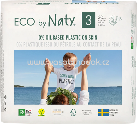 Naty Windeln Eco Gr. 3, 4-9 kg, 30 St
