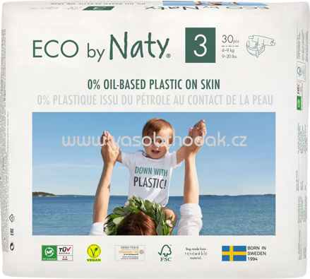 Naty Windeln Eco Gr. 3, 4-9 kg, 100 St