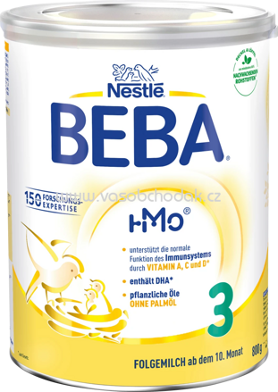 Nestlé BEBA Folgemilch 3, ab dem 10. Monat, 800g