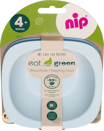 Nip Breischale eat green blau, 2 St