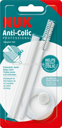 Nuk Anti-Colic Professional Adapter-Set, 1 St