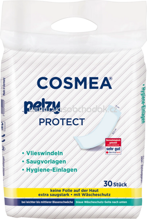 Pelzy Wochenbett Einlagen Protect, Vlieswindeln, 30 St