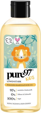 Pure97 Kids Löwenstark Shampoo & Duschgel 2in1, 250 ml