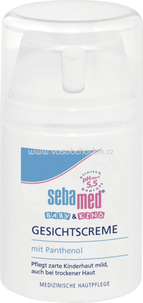 Sebamed Baby & Kind Gesichtscreme, 50 ml