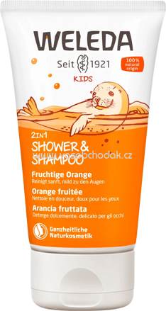 Weleda Kids Shampoo & Shower 2in1 Orange, 150 ml