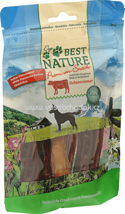 Best Nature Snack für Hunde, Ochsenziemer, 100 g - ONL