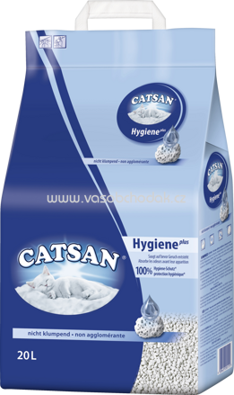 CATSAN Katzenstreu, Hygienestreu, 18 l - ONL