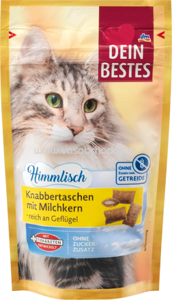 Dein Bestes Himmlisch Knabbertaschen mit Milchkern, 50g