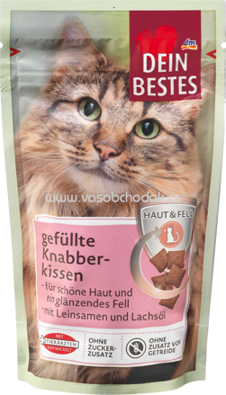 Dein Bestes gefüllte Knabberkissen Haut & Fell, 50g