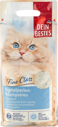 Dein Bestes Katzenstreu, Signalperlen Klumpstreu, 5l