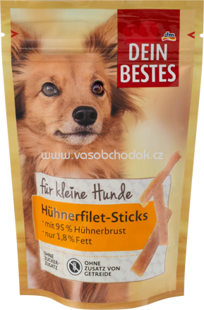 Dein Bestes für kleine hunde Hühnerfilet Sticks, 80g
