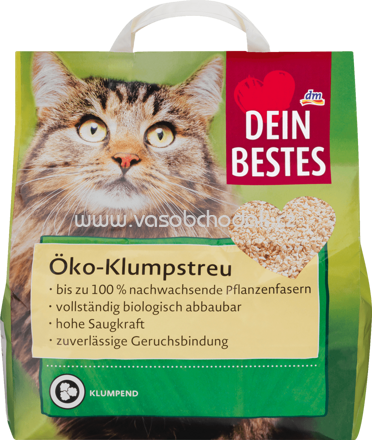 Dein Bestes Katzenstreu, Öko-Streu klumpend, 10 l