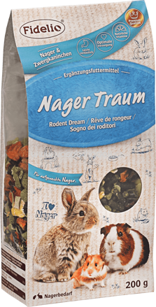 FIDELIO Snack für Nager, Nager-Traum, 200g