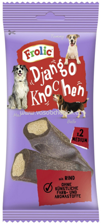 Frolic Django Knochen mit Rind, 2 St