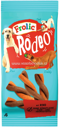 Frolic Rodeo mit Rind, 6 St