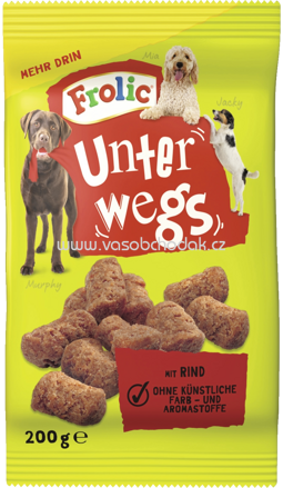 Frolic Unterwegs mit Rind, 180g