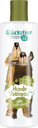 Glückstier Hundeshampoo Universal für alle Felltypen, vegan, 250 ml