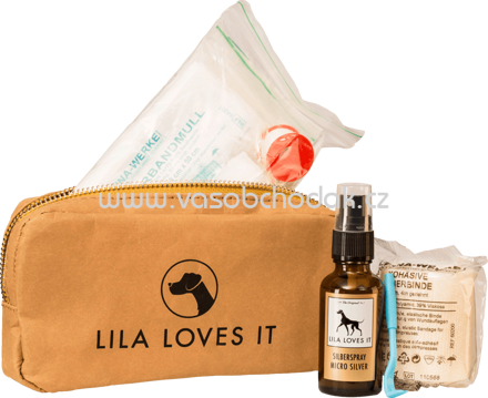 LILA LOVES IT Hunde & Katzen Erste Hilfe Tasche, 1 St - ONL