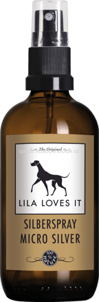 LILA LOVES IT Silberspray + Aloe Vera für Hunde, 50 ml - ONL