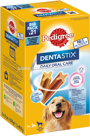 Pedigree Dentastix Daily Oral Care Grosse Hunde, ab 25 kg, 21 St